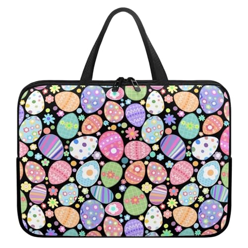 Laptop Bag Laptop Case Computer Carrying Case Laptop Sleeve Case Laptop Traval Bag Computer Cover for Men Women - color: Colored Eggs, size: 10inch