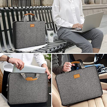 ZINZ Slim Expandable Laptop Case 13 Inch Sleeve Upgraded Protective Durable TSA Handbag for 13" MacBook Air/Pro/Neo M5/M4/M3/M2/M1, iPad Pro 12.9, Surface Pro 3/4/5/6/2017 12.3", XPS 13,G01BK01 - color: G01bk01, size: 13"