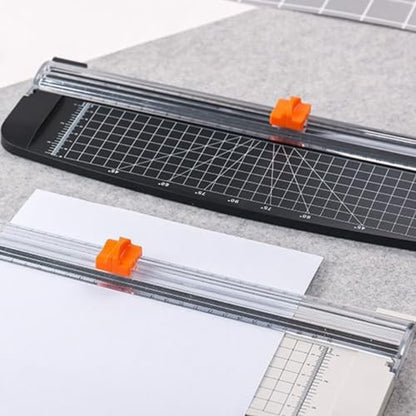 Paper Cutter,Paper Shredder,Paper Cutter Slider with Ruler,A4 Cardboard Cutter,Office School Classroom Teacher Scrapbook Supplies,File Organizer Accessories,Cardstock Wrapping Paper Trimmer