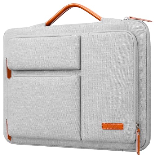 Lacdo 360° Protective Laptop Sleeve Case for 15 inch New MacBook Air M5 A3448 (2026), M4 A3241 2025, M3 A3114, M2 A2941 2024-2023, 15" MacBook Pro A1990 A1707, Computer MacBook Air 15 inch Case, Gray - color: Gray, size: New MacBook Air 15 Inch