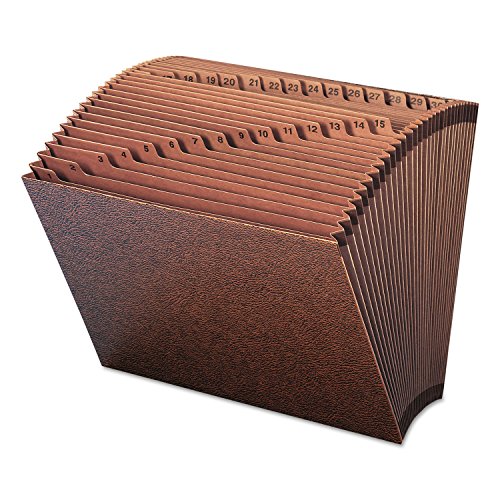 Smead TUFF Expanding File, Daily (1-31), 31 Pockets, Letter Size, Redrope-Printed Stock (70467) - size: Letter, style: Daily 1-31 Index, Letter Size