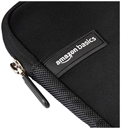 Amazon Basics 11.6 inch Laptop Sleeve, Protective Case with Zipper - Black - size: 11.6 Inch