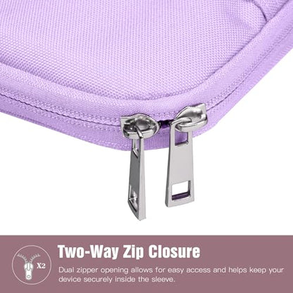 TiMOVO 9-11" Tablet Sleeve Bag, Taro Purple | Fit iPad 11" A16 2025 / 10.9"/10.2" / Air 11" 5/4 Gen / Galaxy Tab A9+/A11Plus 11", Fit Smart Keyboard - color: Taro Purple, size: 9-11 Inch
