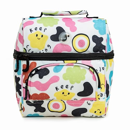 J World Corey Kids Lunch Bag. Insulated Lunch-Box for Boys Girls, Kiddo - color: Kiddo