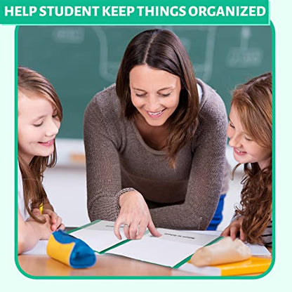 PerKoop 72 Pcs Take Home Folders Bulk Parent Teacher Communication Folder with 2 Pockets Plastic Homework Folder for Student Parent Teacher Classroom Back to School Supplies 11.73 x 9.45'' (Green) - color: Green