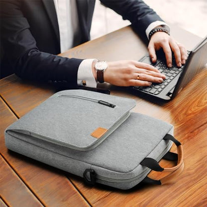 Laptop Sleeve Bag for 14 Inch MacBook Pro/Max M1 M2 M3 M4 M5 A3426 A3427 A3434, Waterproof Protective Lightweight Laptop Computer Cover Bag, Gray - color: Gray, size: 14 Inch