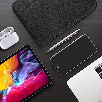 TiMOVO 9-11" Tablet Sleeve Bag, Black | Fit iPad 11" A16 2025 / 10.9"/10.2" / Air 11" 5/4 Gen / Galaxy Tab A9+/A11Plus 11", Fit Smart Keyboard - color: Aa-Black, size: 9-11 Inch