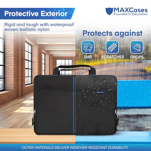 MAXCases Explorer Protective Case for 14 Inch Laptop & Chromebook with Pocket, Molded Interior - Rugged, Custom-Fit Cases for 14 Inch Laptop & Chromebook - Shockproof & Durable Cover, Bag - size: 14 Inch, style: Explorer 5