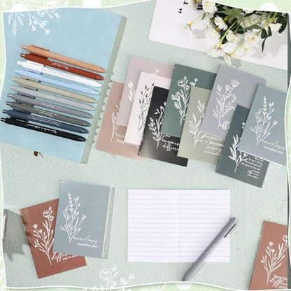 Tellingyou 40 Pcs Back to School Gift for Teacher Student Employee Appreciation Inspirational Notebook Ballpoint Pen Motivational Notebook Mini Journal for Volunteer Team Classroom Rewards (Classic) - color: Appreciation