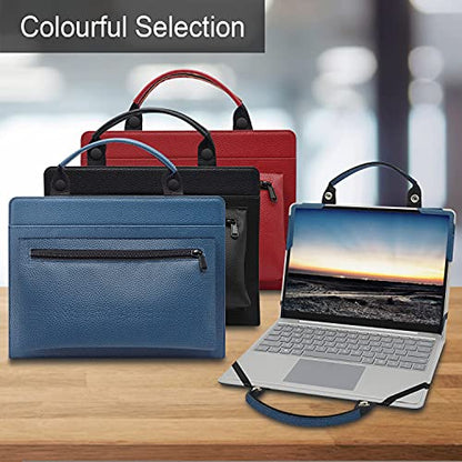 LiuShan 2-in-1 Protective Case + Portable Bag - 11.6" Chambebook Chromebook X360 11 Laptop Laptop Sleeve - Blue - color: Blue, size: 12.00 in X 8.19 in X 0.79 in