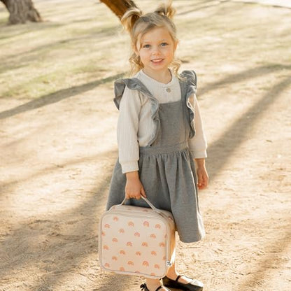 Tiny Twinkle Insulated Lunch Box for Girls and Boys | Durable and Reusable for School & Travel | Ages 3 and Up | Waterproof and Easy to Clean | PFAs and BPA Free（Bows） - color: Bows