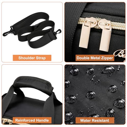 Insulated Lunch Bag Women,Girls Large Lunch Box Leakproof Lunch Tote Reusable Cooler Bag for Adult Work Picnic Hiking Beach - size: L