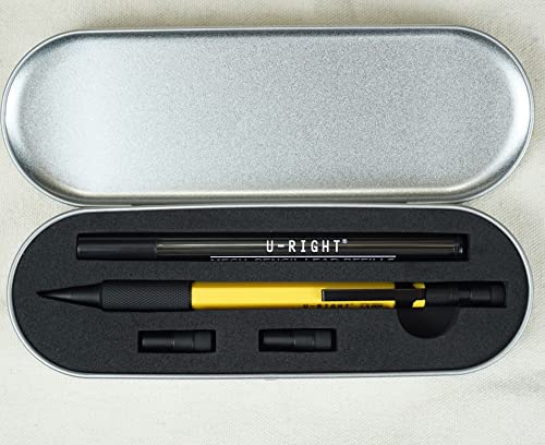 U-RIGHT 1.3 mm Mechanical Pencil Yellow Weatherproof - color: Yellow