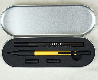 U-RIGHT 1.3 mm Mechanical Pencil Yellow Weatherproof - color: Yellow