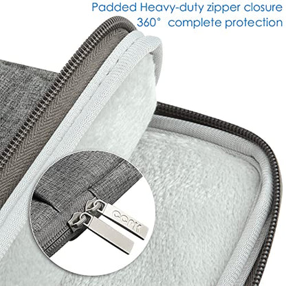 CCPK Laptop Bag 13-13.3 inch for New MacBook Pro 14 Inch M5 A3426 A3427 2026 A3434 2025 M4 A3185 2024 M3 M2 M1 2023 2021 Air Neo Laptop Sleeve Computer Case with Handle Waterproof Briefcase Black Grey