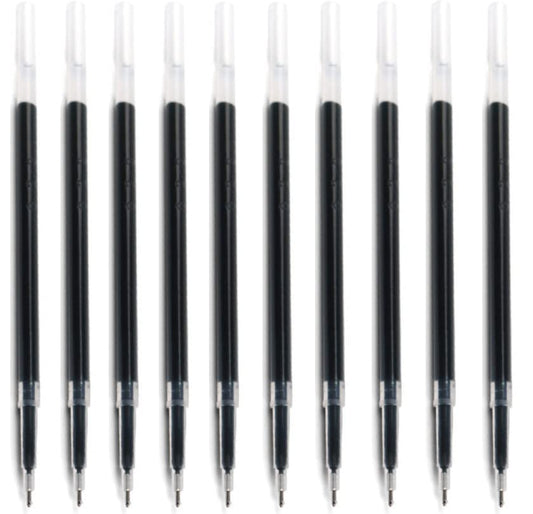 Retractable Cats&Dogs Gel pens Black Refill,10-Pack - style: black Refills 10-Pack