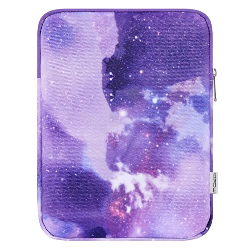 MoKo 9-11 Inch Tablet Sleeve Bag Carrying Case Fits New 11inch iPad Air M4, iPad A16 2025, iPad Pro 11 M4, Air 5/4/3, iPad 10/9/8th Gen, Tab S8/S9 11", Tablet Carrying Case, Purple Starry Sky - color: Purple Starry Sky, size: 9-11 inch