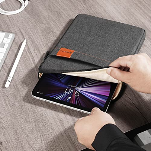 NIDOO Tablet Sleeve Bag 8 inch for 8.3" iPad mini 6/7.9" iPad mini 5/8" Lenovo Tab M8 Gen / 8.7" Galaxy Tab A7 / 8" Huawei MatePad T 8 Water Repellent Vertical Laptop Case Pouch - color: Black, size: 7.9" - 8" Tablet / 8.3" iPad mini