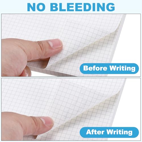 PATIKIL Grid Refill Paper 9-Ring Binder Loose Leaf Planner Filler Paper Planner Inserts, 80 Sheets/160 Pages, Lined - size: B5, style: Grid