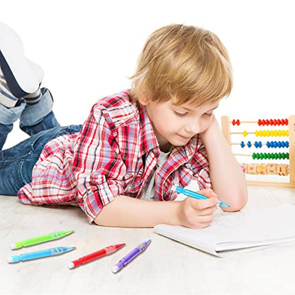 Gersoniel 32 Pieces Assorted Mini Mechanical Pencils 0.7 mm Automatic Pencils with Mini Erasers Pens Stationery Supplies for Home Office School Writing Drawing Drafting