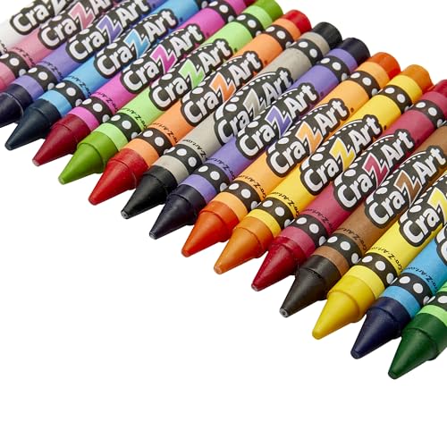 Cra-Z-Art 16ct Washable Jumbo Crayons, Easy Clean Up, Back To School Supply, Creative Fun for Children, Ages 3 and Up - size: 16 Count (Pack of 1)