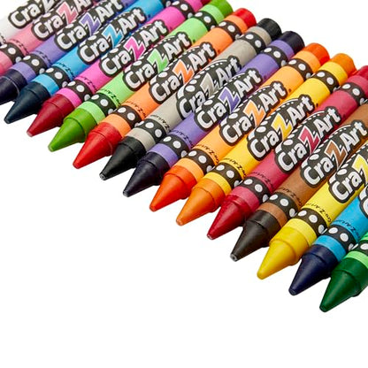 Cra-Z-Art 16ct Washable Jumbo Crayons, Easy Clean Up, Back To School Supply, Creative Fun for Children, Ages 3 and Up - size: 16 Count (Pack of 1)
