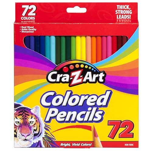 Cra-Z-Art 색연필, 72개, 개학 용품, 예술 및 공예, 아동용 선물