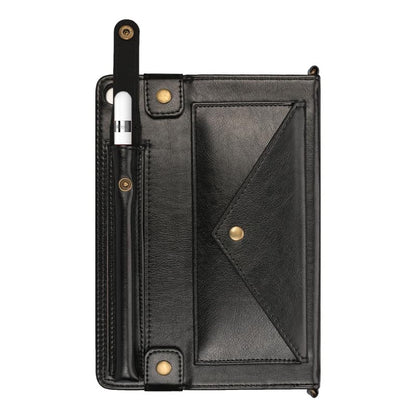 Handbag Case for iPad mini 5th/4th/3rd/2nd/1st Generation 7.9", Techcircle Lightweight Folio Stand Crossbody Wallet Case with Pencil Holder, Hand Strap & Shoulder Strap Soft Protective Cover, Black - color: 01 Black, size: iPad Mini 5/4/3/2/1 7.9"