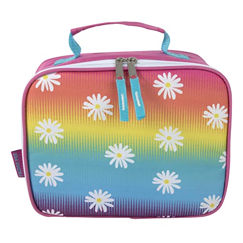 Trail maker Kids School Lunch Box Insulated for Boys, Girls | Fun Insulated Lunch Bag for Kids, School, Camp, Sports (Dancing Daisies) - color: Dancing Daisies