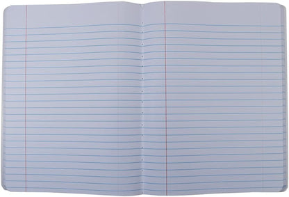 Top Flight Colored Marble Composition Book, 100 Sheets, Wide Rule, 9.75 x 7.5 Inches, 1 Book, Cover Color May Vary (41352)