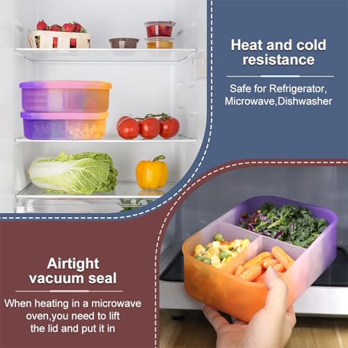 Kids Lunch Box Set with Water Bottle & Spoon – Portable Food Storage Container with Leak-Proof Lid and Shoulder Strap – BPA-Free, Durable & Lightweight for School, Travel, and Picnics