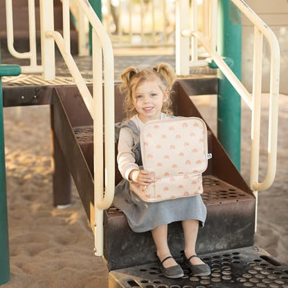 Tiny Twinkle Insulated Lunch Box for Girls and Boys | Durable and Reusable for School & Travel | Ages 3 and Up | Waterproof and Easy to Clean | PFAs and BPA Free（Boho Rainbow） - color: Boho Rainbow