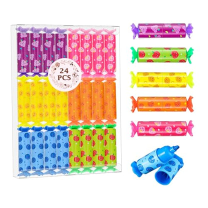 24/48/120 Pieces Highlighters - 6 Colors in Mini Highlighters, Glitter Highlighter Great for Writing, Drawing, and Coloring