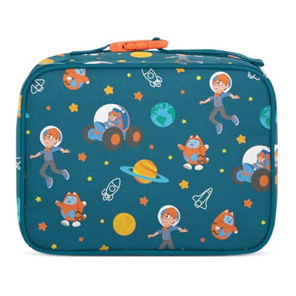 Simple Modern Blippi Kids Lunch Box & Insulated Lunch Bag for School | Hadley Cute Lunch Box for Girls, Boys, Toddlers | Fits Bento Box, Lunch Containers | Small Lunch Bag | Blippi Space - color: Blippi: Space