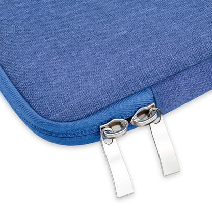 Laptop Sleeve Case for MacBook Neo 13'' | Protective with Handle Travelling Carrying Canvas Bag Accessories for Home Office (Aqua) - color: Aqua