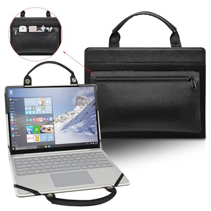 Laptop Case Cover Sleeve for Acer Chromebook 315 CB315-4H CB315-4HT CB315-4H-C2JF CB315-4HT-P5TF CB315-4HT-C72W with Portable Bag with Bag Handle,Black - color: Black
