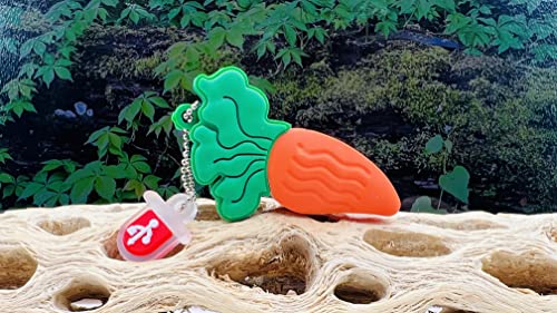 Cool USB Flash Drive - 16GB USB Drive - Fun Thumbdrive - Carrot Digital Storage (Carrot) - color: Carrot