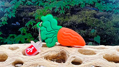 Cool USB Flash Drive - 16GB USB Drive - Fun Thumbdrive - Carrot Digital Storage (Carrot) - color: Carrot