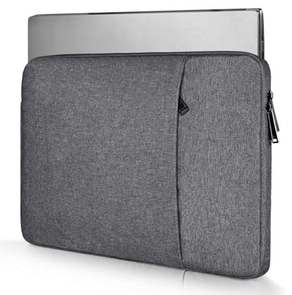 15.6 16 inch Laptop Case Sleeve for Dell 15 Laptop/16 Plus/Inspiron, Aspire Go 15/ Chromebook, Lenovo ideaPad/Yoga, Samsung Galaxy 16 Protective Carrying Computer Bag, Space Grey - color: Space Grey, size: 15.6 -16 Inch