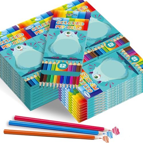 OSIMIG 432 Count Colored Pencils Bulk, 36 Packs with 12 Colors, Color Pencils for Kids, Pre-Sharpened Bulk Colored Pencils for Adults,Kids School Supplies for Teachers, Back to School Supplies | 36 Packs with 12 Colors, Pre-Sharpened Color Pencils for Adu