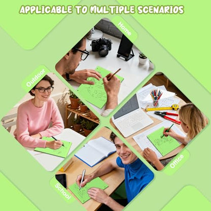 Green Loose Leaf Paper 8 x 10.5, 120 Sheets Lined Paper College Ruled Paper, 3 Hole Punched Notebook Paper College Ruled, 3 Ring Binder Paper 8 x 10.5, Filler Paper College Ruled for Office, School - color: Green-120 Pcs