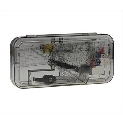 Drawing Compass,7-piece Metal Compass Ruler Set Students Study Geometry Kit Math Drawing Ruler Drafting Tools Math Geometry Tools for Circles with Carrying Case