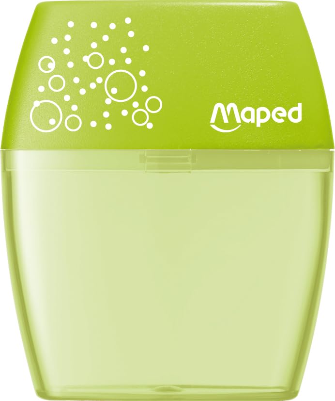 Maped Shaker 2 Hole Sharpener, Assorted Colors (634755)