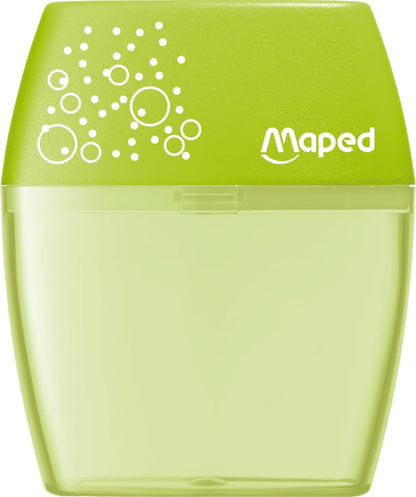 Maped Shaker 2 Hole Sharpener, Assorted Colors (634755)