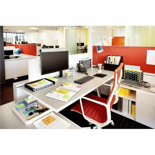 Post-it Notes, 3x3 in, 6 Pads, America's #1 Favorite Sticky Notes, Poptimistic Collection, Bright Colors (Magenta, Pink, Blue, Green), Clean Removal, Recyclable (630-6AN)