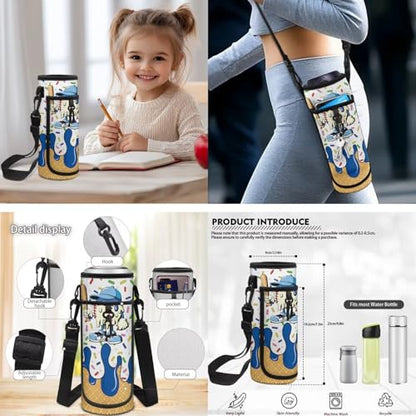 CLOHOMIN Baseball Bookbag and Lunch Box Age 8-10/10-12 Ice Cream School Bags Set Elementary School Bookbag 3rd Grade with Lunch Bag Water Bottle Sleeve 3 in 1 Cute Book Bags for Middle School - color: Baseball Ice Cream