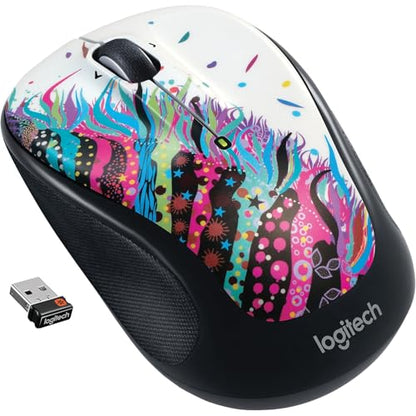 Logitech Wireless Mouse M325 (Celebration Black)