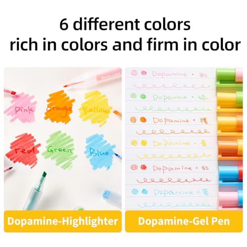 Bible Highlighters, 12 Pack Pastel No-Bleed Dual Chisel & Fine Tip | Double-ended chisel & fine tips, quick-dry no-bleed pastel ink. Ideal for Bible study, school notes, journaling & art crafts. - color: dopamine