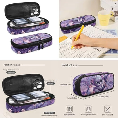 Cute Koala Backpack for Girls Boys Kids Backpack with Lunch Box Water Bottle Pouch and Zipper Pencil Case 4PCS Set Bookbag with Pockets for School 17 inch Large Capacity School Bag Gifts - color: Cute Koala