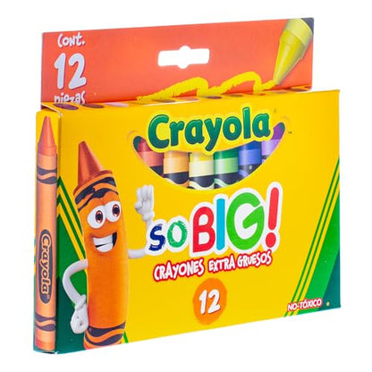CRAYOLA Crayon Extra Jumbo So Big, 12 Pack